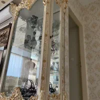 بوفه ویترین چوب راش