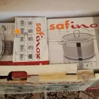 سرویس قابلمه استیل اصلی قدیمی safinox اورجینال ترک|ظروف پخت‌وپز|تهران, پونک|دیوار