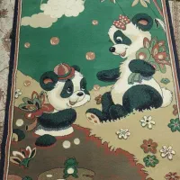 فرش 500شانه طرح پاندا