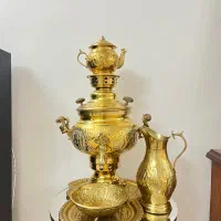 سماور زغالی برنج