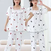 ست لباس راحتی نخ کریشه وارداتی|لباس|تهران, امانیه|دیوار