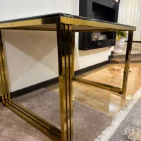 میز غذا خوری ۴نفر پایه فلز بدون خط خش|میز و صندلی غذاخوری|یزد, |دیوار