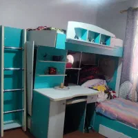 تخت دو طبقه بدون تشک