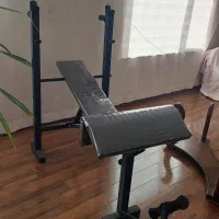 میز پرس ۷ کاره تاشو نو و تمیز|تجهیزات ورزشی|میاندوآب, |دیوار