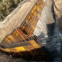 اجرای المتور بندی وسقف تیرچه پاشنه کرومیت  قالبندی|خدمات پیشه و مهارت|لواسان, |دیوار