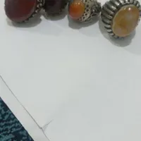 چهار عدد انگشتر نقره قدیمی