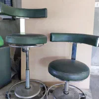 دو عدد صندلی کار آزمایشگاهی آلمانی