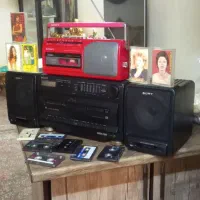 رادیو ظبط های سونی قدیمی پرقدرت ژاپنی