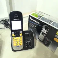 دو دستگاه تلفن پاناسونیک اصلی پیامگیر