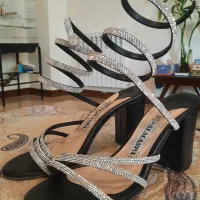 کفش نگین دار مجلسی