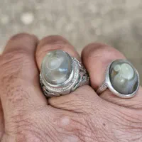 ۲ عددانگشترنقره