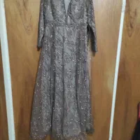 لباس مجلسی رنگ نسکافه ای