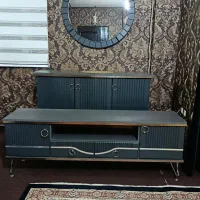 کنسول آینه و میز تلویزیون ست ..یک میز تلویزیون تک