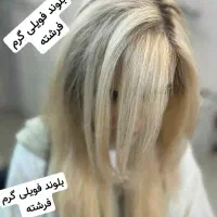 رنگ ترکیبی ژورنالی اصلاحی رنگ ریشه رنگ گرم وسرد|خدمات آرایشگری و زیبایی|اصفهان, خواجه عمید|دیوار