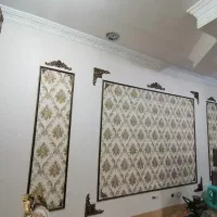 اجرای (دیوار TV) و کاغذ دیواری ، کناف|مصالح و تجهیزات ساختمان|بم, |دیوار