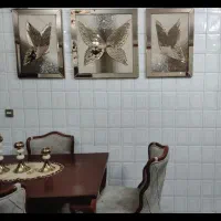 تابلو اینه ای پروانه ۳ تیکه
