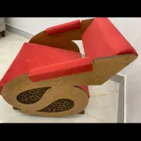 فروش صندلی متحرک بسیار تمیز دست ساز|صندلی و نیمکت|بندر انزلی, عباس آباد|دیوار