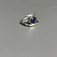 انگشتر دست ساز یاقوت کبود