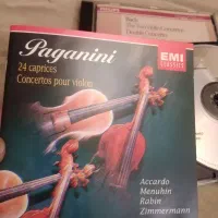 2 عدد سی دی کلاسیک اصل باخ و پاگانینی