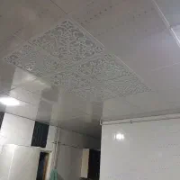 سقف کاذب پی وی سی و گچی ۶۰×۶۰  دیوارپوش
