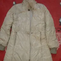 کاپشن کرمی  قد ۶۵ آستین ۵۰