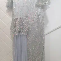 لباس مجلسی زنانه در حد نو(پارچه فول سنگدوزی)|لباس|اهواز, شهرک دانشگاه|دیوار