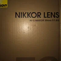 لنز ۵۰ نیکون f1.8 سری G|دوربین عکاسی و فیلم‌برداری|اهواز, کیان اباد|دیوار