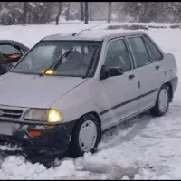 پراید مدل ۸۵ نقره ای