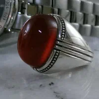 انگشتر عقیق سرخ