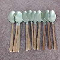 قاشق و چنگال مسی|ظروف سرو و پذیرایی|سمنان, |دیوار