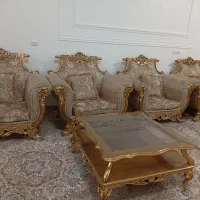 فروش مبل 9نفره سلطنتی|مبلمان خانگی و میز عسلی|ایلام, |دیوار