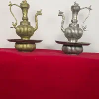 مجسمه برنز آفتابه لگن اردکی برنزی