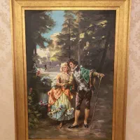 تابلو نقاشی رنگ روغن