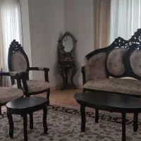 مبل ۹ نفره با میز  و عسلی|مبلمان خانگی و میز عسلی|اسدآباد, |دیوار