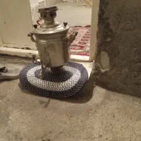 سماور گازی بزرگ|چراغ خواب و آباژور|تبریز, |دیوار