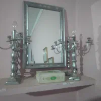 آیینه وشمعدان|آینه|اسدآباد, |دیوار