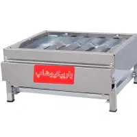 انواع کبابپز گازی استیل ۴۰ سانت لوله ها دو سوراخ