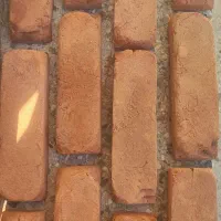 آجر چسبی نما قهوه ای آجر آنتیک دکوراتیو