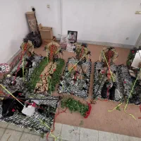 تشریفات ختم واجاره گلهای مصنوعی سر مزار،