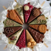 قند ونبات های فانتیزی با طعمهای مختلف