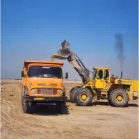 پیمانکاری خاک برداری لودر کمپرسی