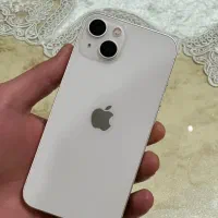 ایفون ۱۳ نرمال ۱۲۸ سفید zaa دو سیم کارت پک اصلی|موبایل|خوی, |دیوار