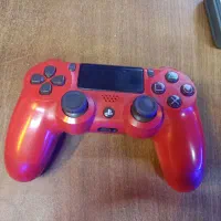 دسته PS4 اورجینال قرمز رنگ