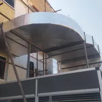 کانال سازی کولر آبچک فلاشینگ لوله اسپیرال دریچه