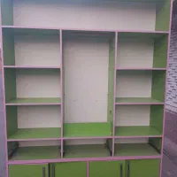 ویترین|کتابخانه، شلف، قفسههای دیواری|فلاورجان, |دیوار