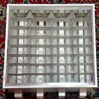 ۲۸عدد چراغ توکار ۶۰×۶۰ همراه با لامپ مهتابی ۲۰ وات