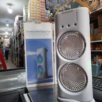 پنکه مه پاش شارژی دارای دو فن و ریموت اصل|پنکه و تصفیه‌کنندهٔ هوا|نیشابور, مدرس|دیوار