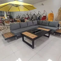 مبل ال فلزی آتشدان مبلمان باغی صندلی باغی