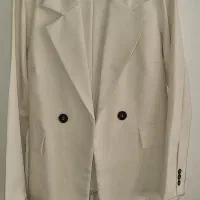 کت و شلوار کرم روشن