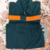 لباس کار سایز 2XL سبز رنگ